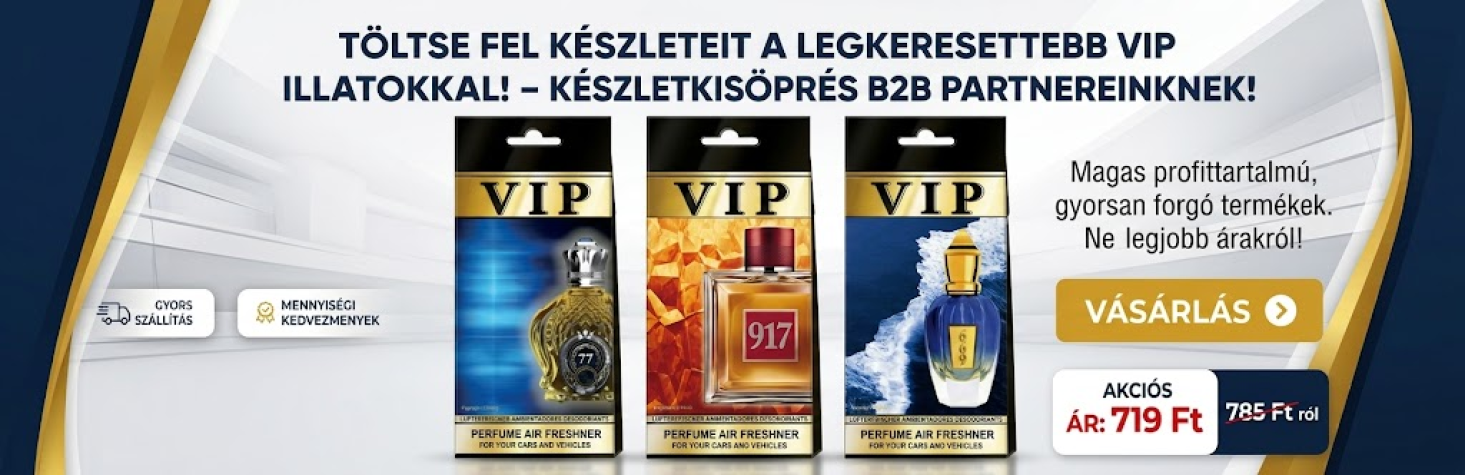 VIP Autóillatosító nagykereskedés VIP Autóillatosító nagykereskedés