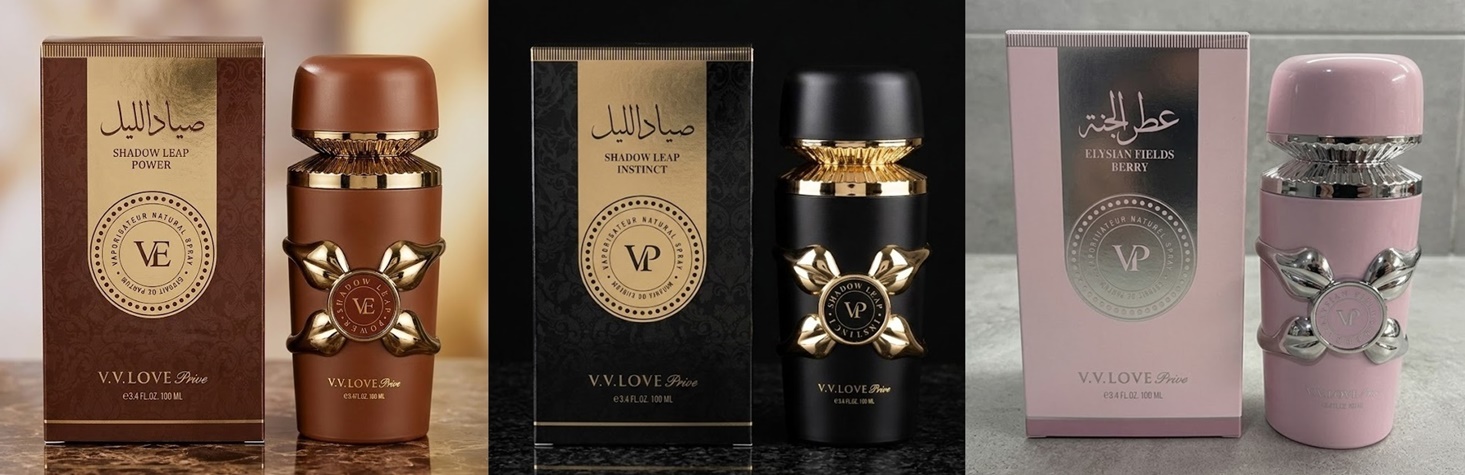 V.V.Love Prive - Lattafa Asad - Lattafa Yara V.V.Love Prive - Lattafa Asad - Lattafa Yara